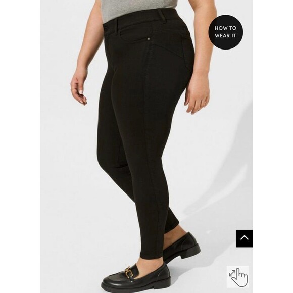 Bombshell Skinny Premium Stretch High-Rise Jean Size 18R - Picture 5 of 5